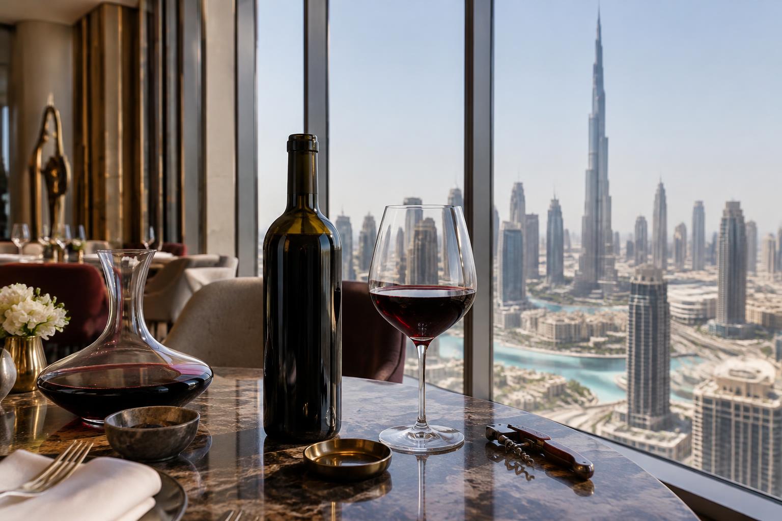 Marché du vin à Dubaï : pourquoi les grands crus séduisent une clientèle internationale
